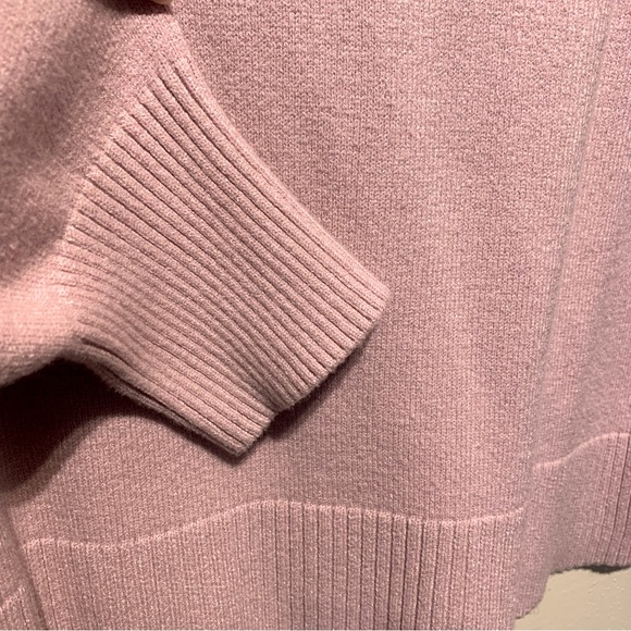 Ava & Viv blush pink sweater 1X - Picture 5 of 8